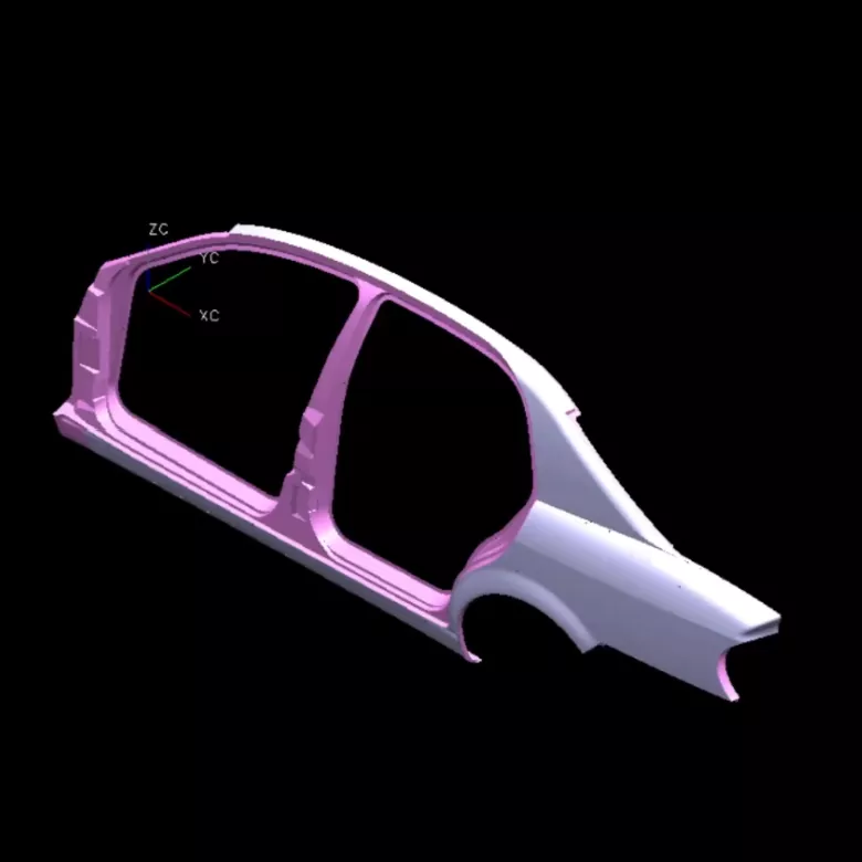 Automobilių dešinės pusės štampavimo antgalis