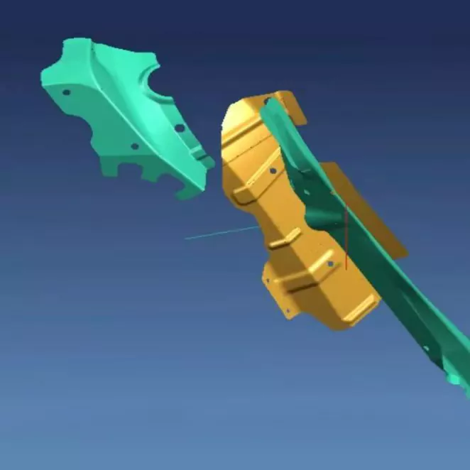 Automobilių mažų armatūros plokščių štampavimo štampai